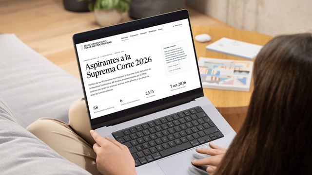  ROI y CIPAF lanzan Observadores, plataforma para transparentar la selección de las altas cortes