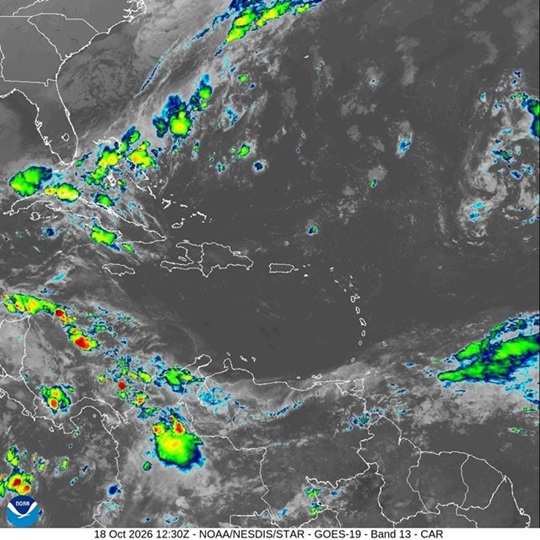  Indomet prevé buen tiempo en la mañana y aguaceros durante la tarde en varias zonas del país